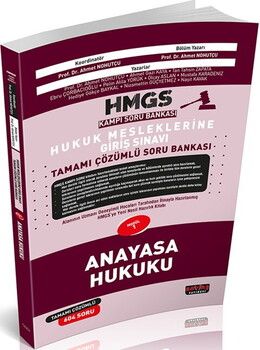 Savaş Yayınları HMGS Kampı Anayasa Hukuku Soru Bankası