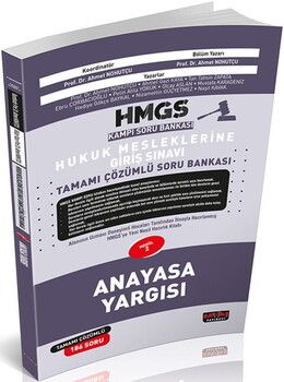 Savaş Yayınları HMGS Kampı Anayasa Yargısı Soru Bankası