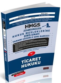 Savaş Yayınları HMGS Kampı Ticaret Hukuku Soru Bankası