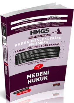 Savaş Yayınları HMGS Kampı Medeni Hukuk Soru Bankası