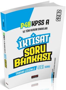 Savaş Yayınları P48 KPSS A Grubu İktisat Soru Bankası