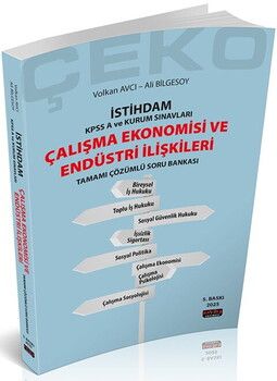 Savaş Yayınları İstihdam ÇEKO Çalışma Ekonomisi ve Endüstri İlişkileri Soru Bankası