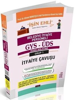 Savaş Yayınları 2025 GYS ÜDS Belediye Grup 1 İtfaiye Çavuşu İŞİN EHLİ Konu Anlatımı