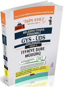 Savaş Yayınları 2025 GYS ÜDS Belediye Grup 3 İtfaiye Şube Müdürü İŞİN EHLİ Soru Bankası