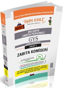 Savaş Yayınları GYS Belediye Zabıta Personeli Zabıta Komiseri Soru Bankası