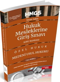 Savaş Yayınları HMGS Medeni Usul Hukuku Soru Bankası