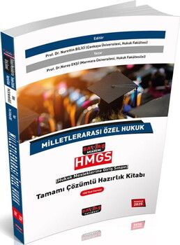 Savaş Yayınları HMGS Milletlerarası Özel Hukuk Tamamı Çözümlü Hazırlık Kitabı