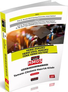 Savaş Yayınları HMGS Vergi Hukuku Vergi Usul Hukuku TVS Tamamı Çözümlü Hazırlık Kitabı