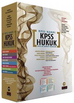  Savaş Yayınları KPSS KAMPI Hukuk Konu Anlatımlı