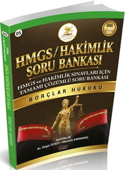 Savaş Yayınları 2026 HMGS Hakimlik Borçlar Hukuku Soru Bankası