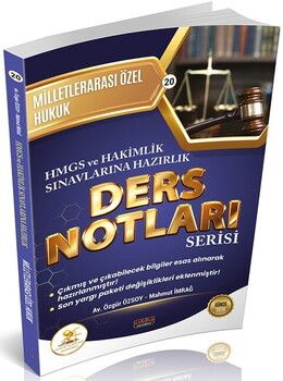 Savaş Yayınları HUKAL HMGS HAKİMLİK Milletlerarası Özel Hukuk Ders Notları