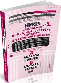 Savaş Yayınları 2026 HMGS Anayasa Hukuku Anayasa Yargısı Özet Konu Anlatımı