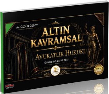 Savaş Yayınları 2026 HUKAL Altın Kavramsal Avukatlık Hukuku