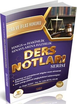 Savaş Yayınları HUKAL HMGS HAKİMLİK İcra ve İflas Hukuku Ders Notları