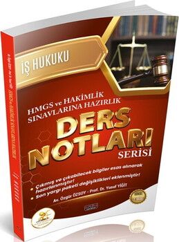 Savaş Yayınları HUKAL HMGS HAKİMLİK İş Hukuku Ders Notları