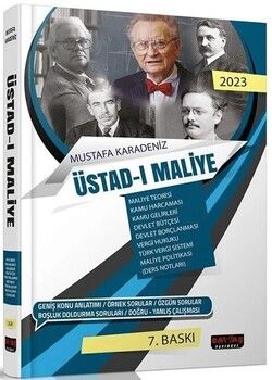 Savaş Yayınları 2023 KPSS A Grubu Üstadı Maliye Konu Anlatımlı