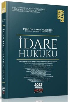 Savaş Yayınları İdare Hukuku Konu Anlatımı