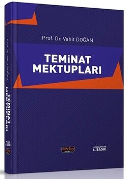 Savaş Yayınları Teminat Mektupları