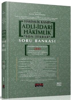 Savaş Yayınları Hakimlik Kampı Adli İdari Hakimlik Son Tekrar Soru Bankası