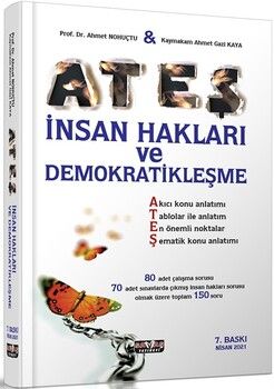 Savaş Yayınları ATEŞ İnsan Hakları ve Demokratikleşme Konu Anlatımlı