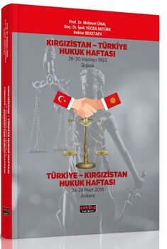 Savaş Yayınları Kırgızistan Türkiye Hukuk Haftası