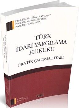 Savaş Yayınları Türk İdari Yargılama Hukuku Pratik Çalışmaları
