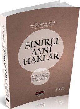 Savaş Yayınları Sınırlı Ayni Haklar