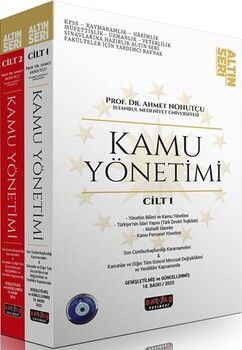  Savaş Yayınları Kamu Yönetimi Konu Anlatımı