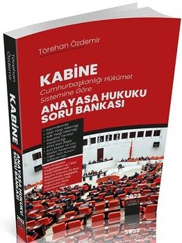 Savaş Yayınları Kabine Anayasa Hukuku Soru Bankası