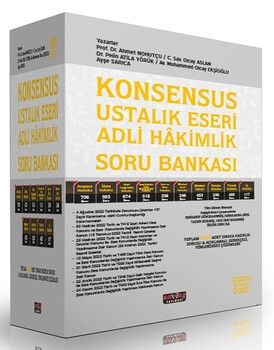 Savaş Yayınları KONSENSUS Ustalık Eseri Adli Hakimlik Soru Bankası