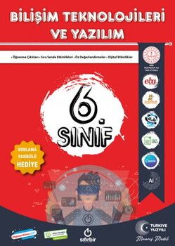 Sıfır Bir Yayınları 6. Sınıf Bilişim Teknolojileri ve Yazılım