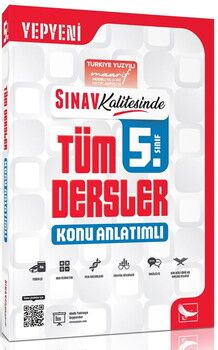 Sınav Yayınları Sınav Kalitesinde 5. Sınıf Tüm Dersler Konu Anlatımlı