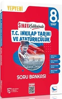 Sınav Yayınları 8. Sınıf T.C. İnkılap Tarihi ve Atatürkçülük Sınav Kalitesinde Soru Bankası