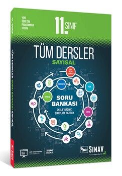 Sınav Yayınları 11. Sınıf Tüm Dersler Sayısal Soru Bankası