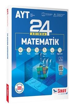 Sınav Yayınları AYT Matematik 24 Adımda Konu Anlatımlı Soru Bankası