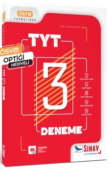 Sınav Yayınları TYT Kimya 24 Adımda Konu Anlatımlı Soru Bankası