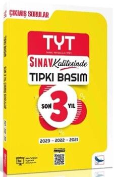 Sınav Yayınları Sınav Kalitesinde TYT Son 3 Yıl Tıpkı Basım Çıkmış Soru ve Çözümleri
