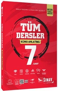 Sınav Yayınları 7. Sınıf Tüm Dersler Konu Anlatımlı