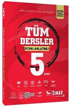 Sınav Yayınları 5. Sınıf Tüm Dersler Konu Anlatımlı