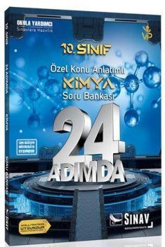 Sınav Yayınları 10. Sınıf Kimya 24 Adımda Özel Konu Anlatımlı Soru Bankası