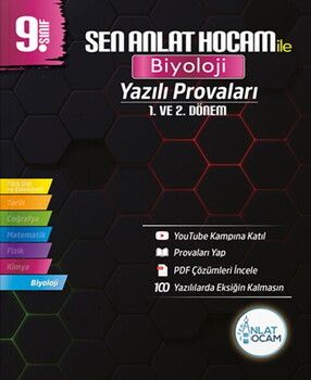Sen Anlat Hocam 9. Sınıf Biyoloji Yazılı Provaları