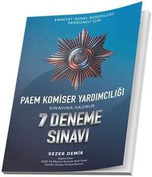 Sezer Demir PAEM Komiser Yardımcılığı 7 Deneme Sınavı