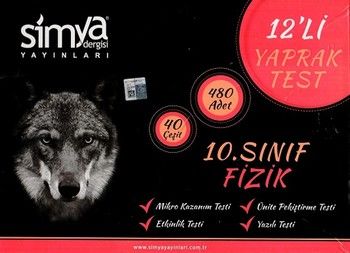 Simya Yayınları 10. Sınıf Fizik Seti