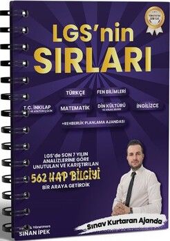 Sinan İpek 8. Sınıf Tüm Dersler LGS Sırları