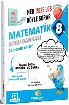  Sinan Kuzucu 2025 8. Sınıf LGS Matematik Soru Bankası