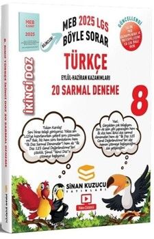 Sinan Kuzucu 2025 8. Sınıf LGS Türkçe İkinci Doz 20 Sarmal Deneme
