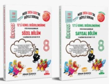 Sinan Kuzucu 2026 8. Sınıf İlk Doz 12 li Değerlendirme Sınav Seti