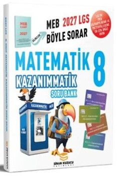 Sinan Kuzucu 2027 8. Sınıf Kazanımmatik Matematik Soru Bankası