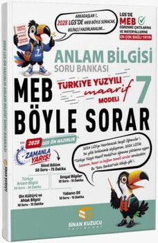 Sinan Kuzucu 7. Sınıf Anlam Bilgisi Soru Bankası