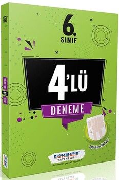Sistematik 6. Sınıf Tüm Dersler 4 lü Deneme